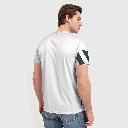 Мужская футболка Off-White: Keep Going / 3D-принт – фото 4