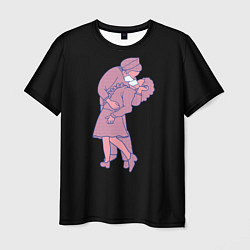 Мужская футболка Covid-19 love короналюбовь