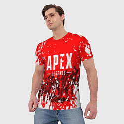 Футболка мужская APEX LEGENDS, цвет: 3D-принт — фото 2