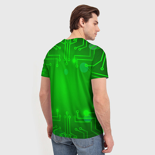 Мужская футболка Brawl Stars Virus 8-Bit / 3D-принт – фото 4