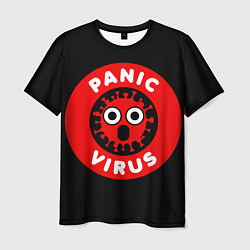 Мужская футболка Panic Virus