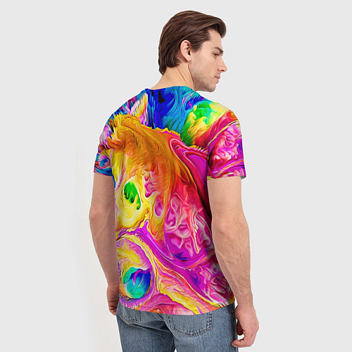 Мужская футболка TIE DYE / 3D-принт – фото 4