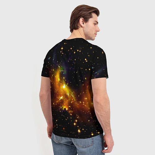 Мужская футболка STARS / 3D-принт – фото 4