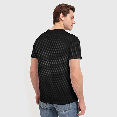 Мужская футболка MINI COOPER CARBON / 3D-принт – фото 4