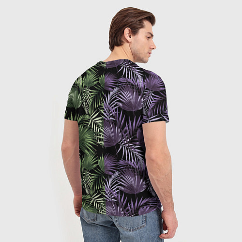 Мужская футболка Пальмы / 3D-принт – фото 4