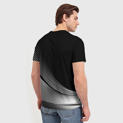 Мужская футболка MERCEDES-BENZ / 3D-принт – фото 4