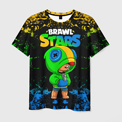 Футболка мужская Leon Brawl Stars, цвет: 3D-принт