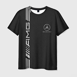 Мужская футболка Mercedes Carbon