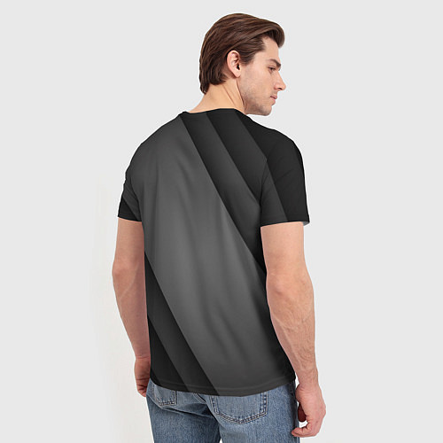 Мужская футболка MITSUBISH SPORT / 3D-принт – фото 4