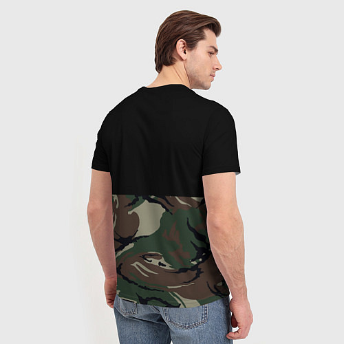 Мужская футболка Пограничные Войска камуфляж / 3D-принт – фото 4