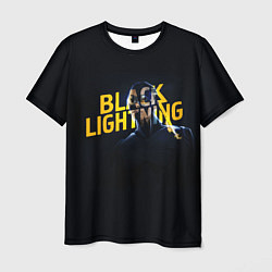 Футболка мужская Black Lightning - Thunder, цвет: 3D-принт