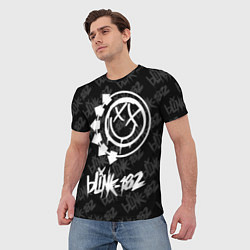 Футболка мужская Blink-182 4, цвет: 3D-принт — фото 2