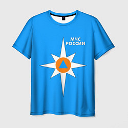 Футболка мужская МЧС России, цвет: 3D-принт