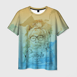Мужская футболка Hayao Miyazaki