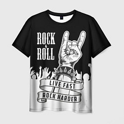 Мужская футболка Rock and Roll