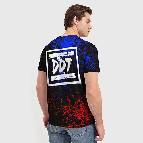 Мужская футболка ДДТ спина Z / 3D-принт – фото 4