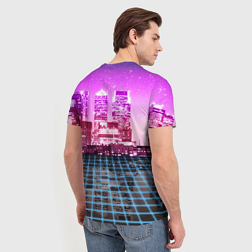 Мужская футболка HOTLINE MIAMI 2 / 3D-принт – фото 4