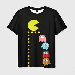 Футболка мужская Pac-man, цвет: 3D-принт