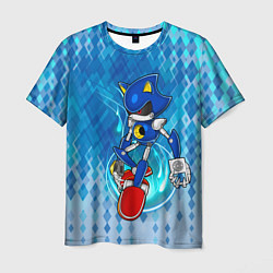 Футболка мужская Metal Sonic, цвет: 3D-принт