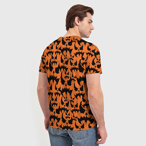 Мужская футболка Scarecrow pattern / 3D-принт – фото 4