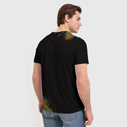 Мужская футболка REVOLT / 3D-принт – фото 4