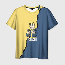 Мужская футболка Fallout logo boy