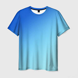 Мужская футболка Blue