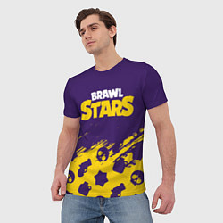 Футболка мужская BRAWL STARS БРАВЛ СТАРС, цвет: 3D-принт — фото 2