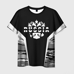 Мужская футболка Пётр - камуфляж