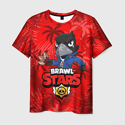 Мужская футболка BRAWL STARS CROW ВОРОН