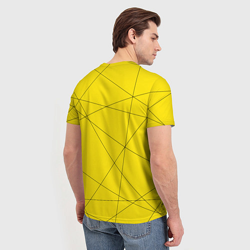 Мужская футболка BORUSSIA / 3D-принт – фото 4