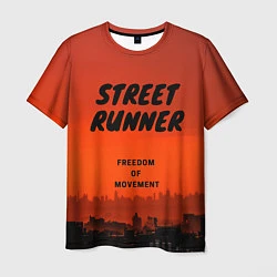 Мужская футболка Street runner