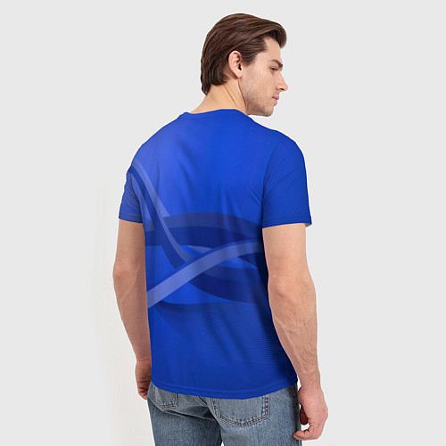 Мужская футболка SUBARU / 3D-принт – фото 4