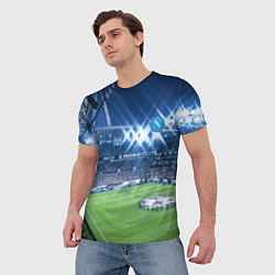Футболка мужская FC NAPOLI, цвет: 3D-принт — фото 2