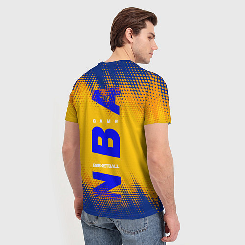 Мужская футболка Golden State Warriors / 3D-принт – фото 4