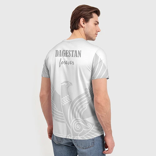 Мужская футболка Дагестан / 3D-принт – фото 4