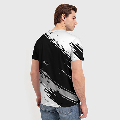 Мужская футболка Форма для мотокросса FOX / 3D-принт – фото 4