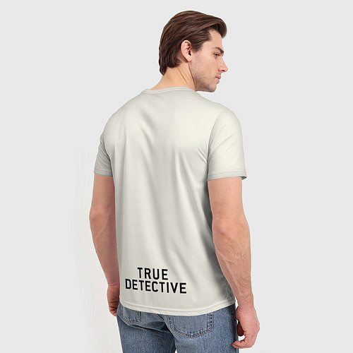 Мужская футболка Настоящий детектив / 3D-принт – фото 4