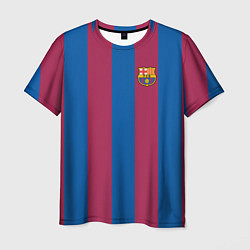 Футболка мужская FC Barcelona 2021, цвет: 3D-принт