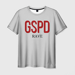 Мужская футболка GSPD rave