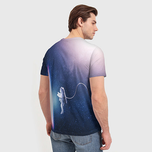 Мужская футболка В КОСМОСЕ D / 3D-принт – фото 4