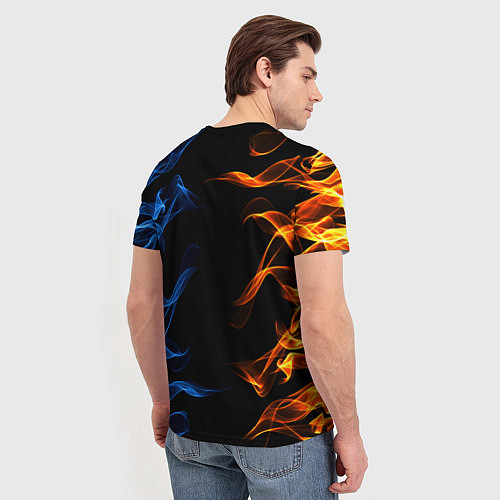 Мужская футболка BRAWL STARS PHOENIX CROW / 3D-принт – фото 4