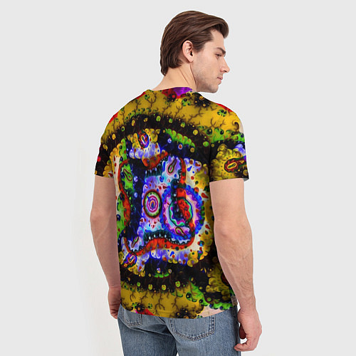 Мужская футболка Абстрактный рисунок / 3D-принт – фото 4