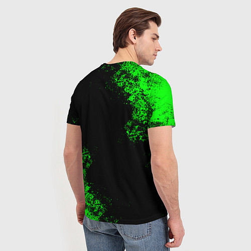 Мужская футболка MINECRAFT CREEPER / 3D-принт – фото 4