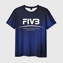 Футболка мужская FIVB Volleyball, цвет: 3D-принт