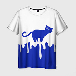 Мужская футболка Milk Cat