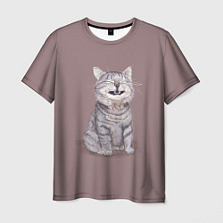 Мужская футболка Котёнок ыыы