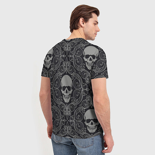 Мужская футболка Skulls / 3D-принт – фото 4