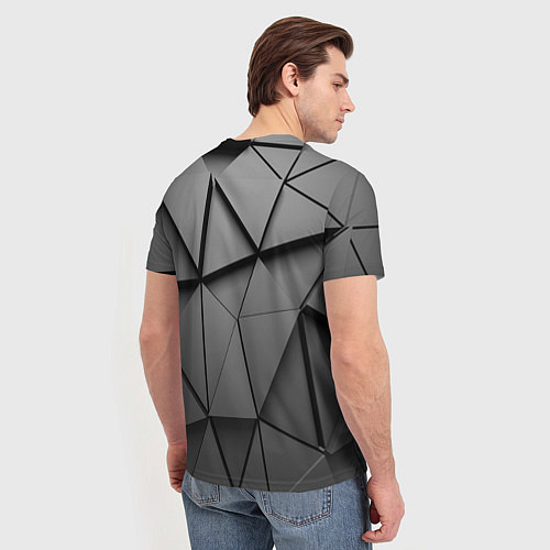 Мужская футболка ABSTRACTION STYLE / 3D-принт – фото 4