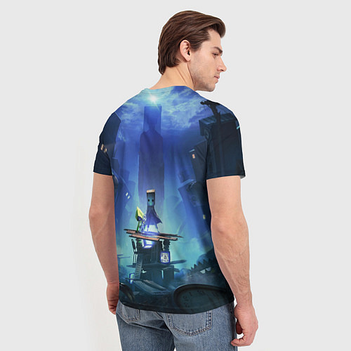 Мужская футболка Little Nightmares 2 / 3D-принт – фото 4
